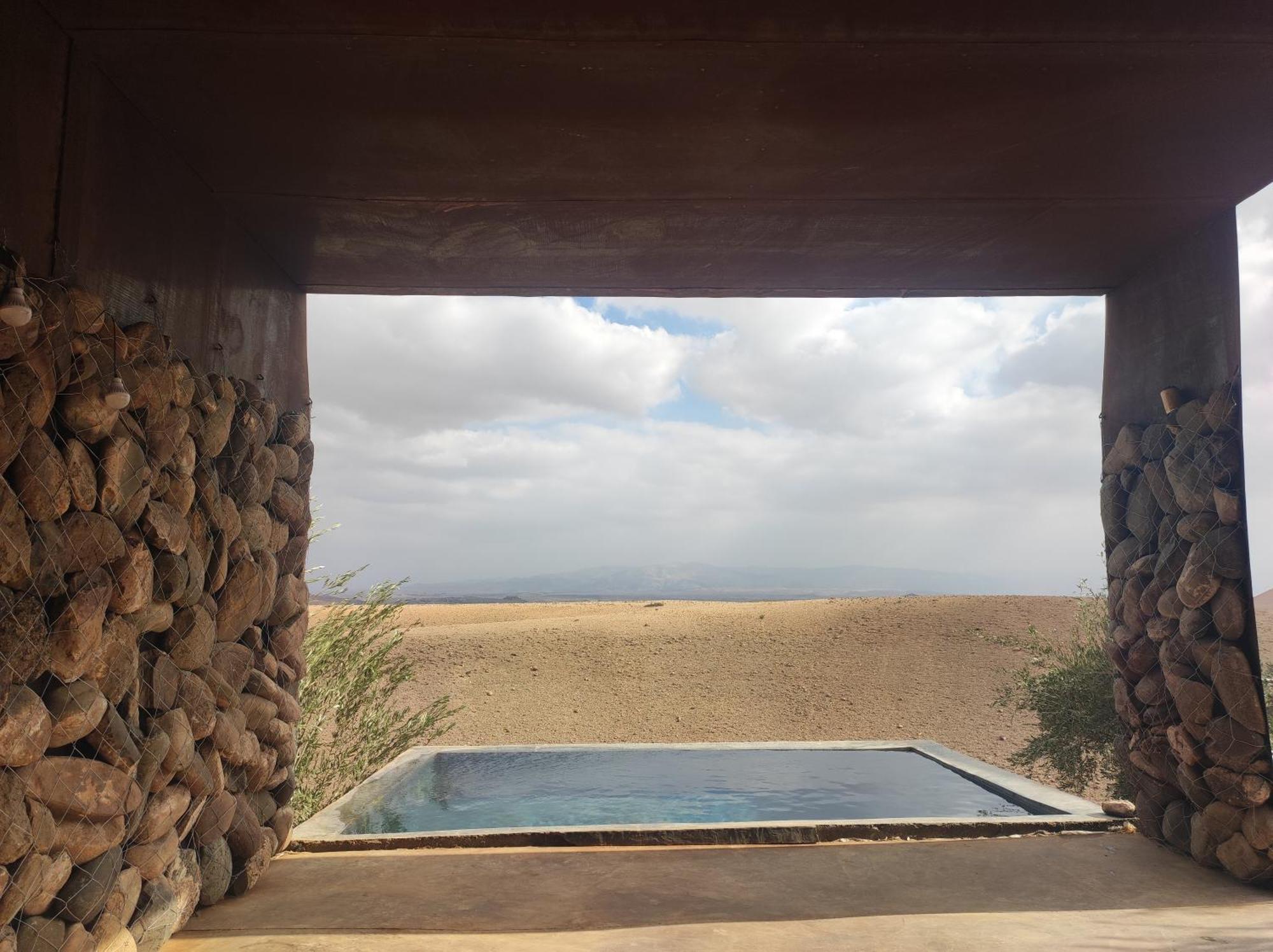 Revolution Stone Cliff Eco Resort Agafay Exterior photo